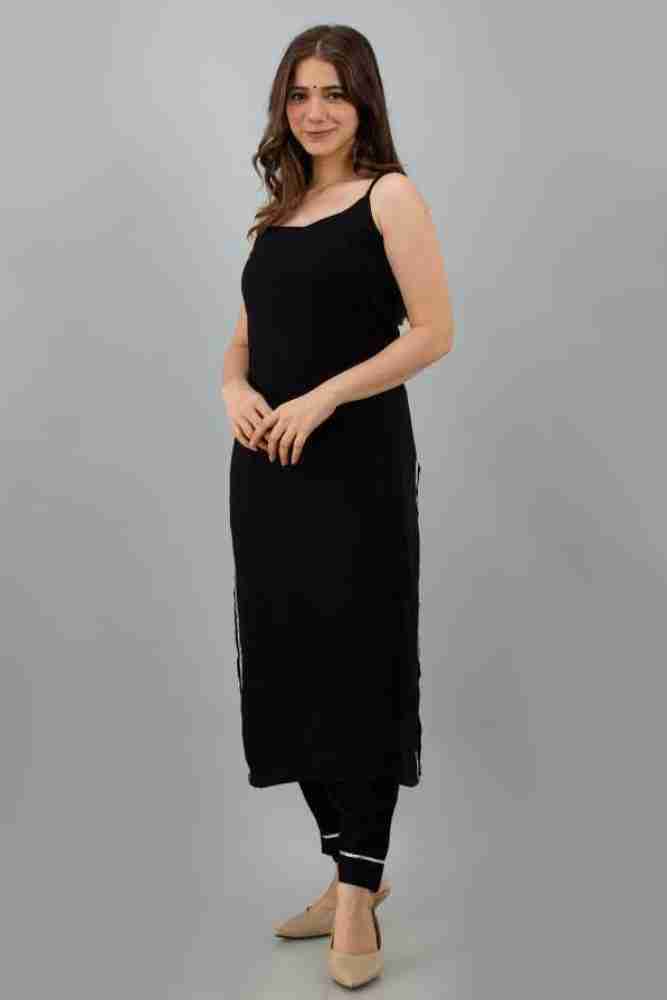 Sleeveless hot sale kurti flipkart