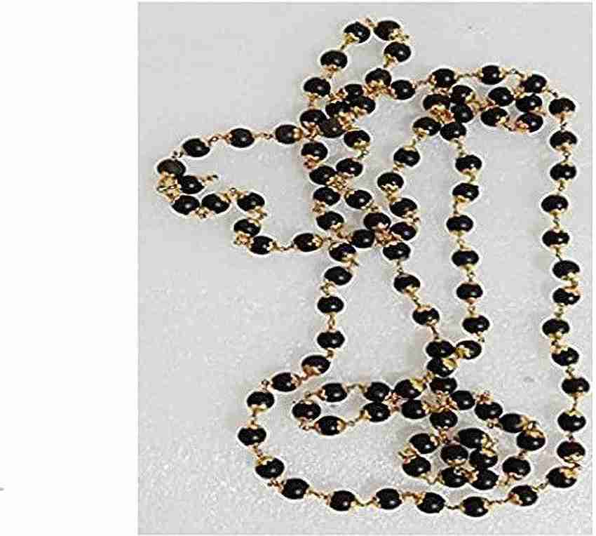 One gram clearance gold black chains