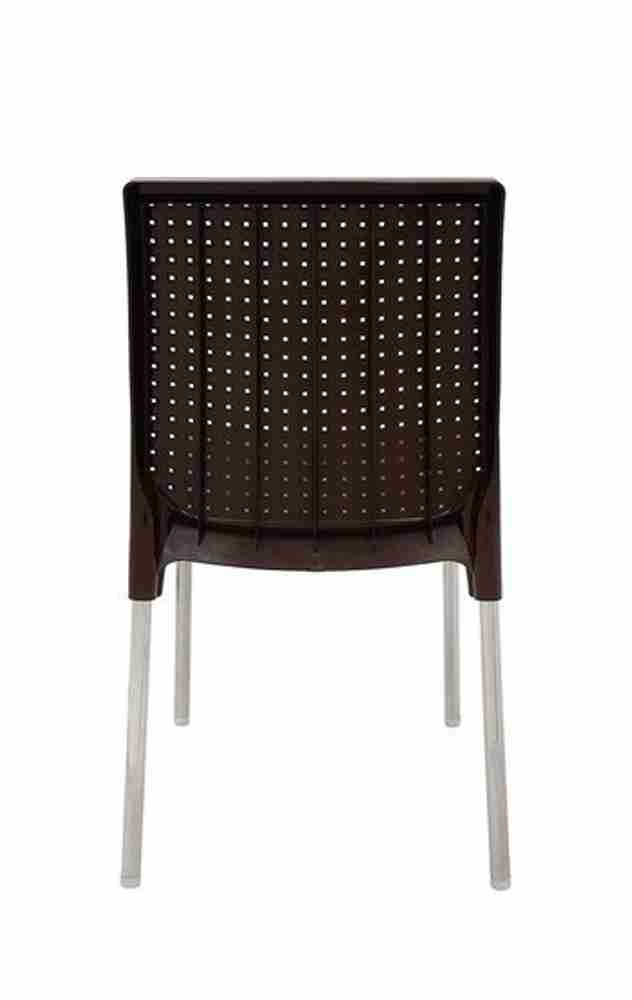 ITALICA Plasteel Chair Stainless Steel Legs Glossy Finish Sturdy