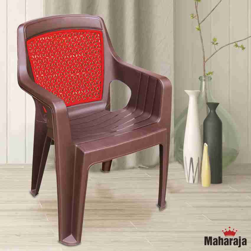 MAHARAJA Safari 114 for Home Office Comfortable ArmRest Bearing Capacity upto 200Kg Plastic Outdoor Chair Price in India Buy MAHARAJA Safari 114 for Home Office Comfortable ArmRest