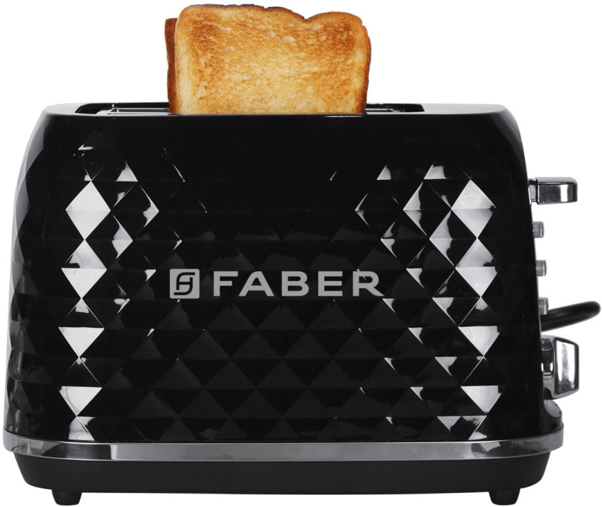 FABER FT 750W BK Electric Pop-Up Toaster With Dust Cover - 750 W Pop Up  Toaster Price in India - Buy FABER FT 750W BK Electric Pop-Up Toaster With  Dust Cover 