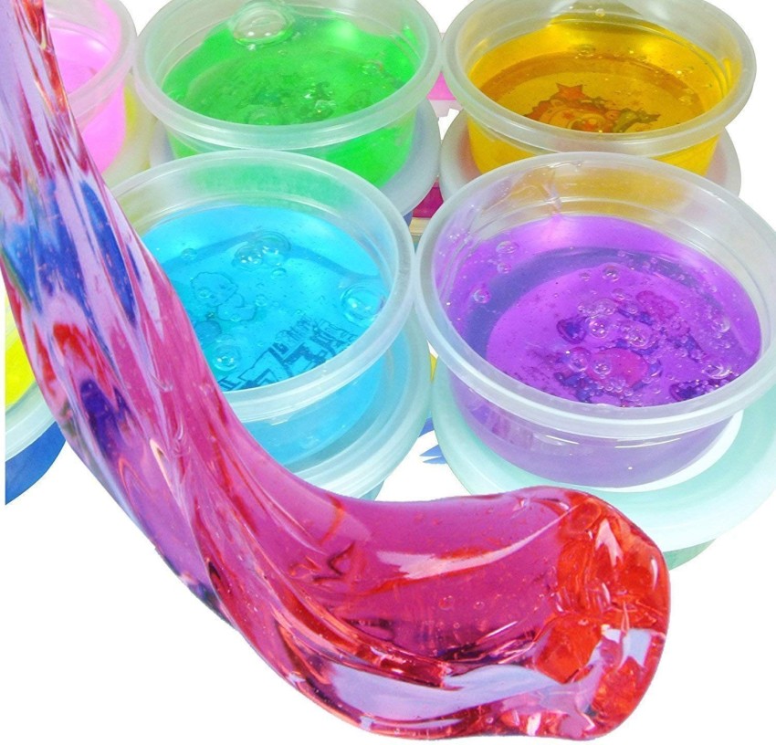 SHALAFI Non Toxic Crystal Clay Slime Magic Mud Jelly Putty Cleaning gel  Play for Kids Multicolor Putty Toy Price in India - Buy SHALAFI Non Toxic  Crystal Clay Slime Magic Mud Jelly