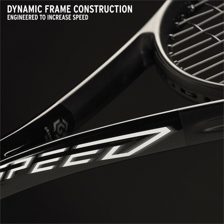 HEAD Graphene 360+ Speed MP Black(300gms-G3) Black Unstrung Tennis