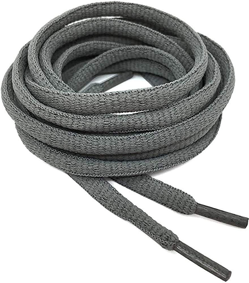 Grey trainer laces hotsell