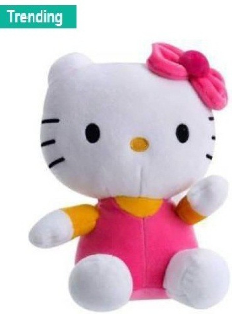 Lil'ted Hello Kitty Plush Soft Toy White and Pink Stuffed Dolls for Kids and  Girls Soft Toy - 30 cm - Hello Kitty Plush Soft Toy White and Pink Stuffed  Dolls for