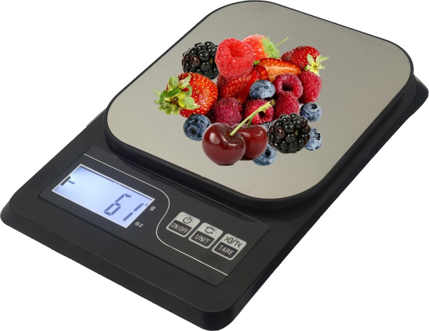 CHHOKRA Electronic Digital Weight Scale (1Gram-10 Kg) LCD Display Kitchen Weight  Scale Machine Measure for measuring, fruits, shop, Food, Vegetable, vajan,  offer, kata, weight machine Weighing Scale for grocery, kata, taraju, shop