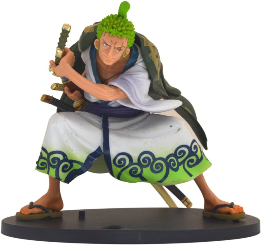 One Piece Roronoa Zoro Wano Country Third Act Ichiban Statue by Bandai