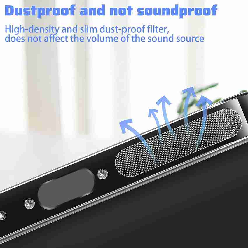Dust proof speaker clearance