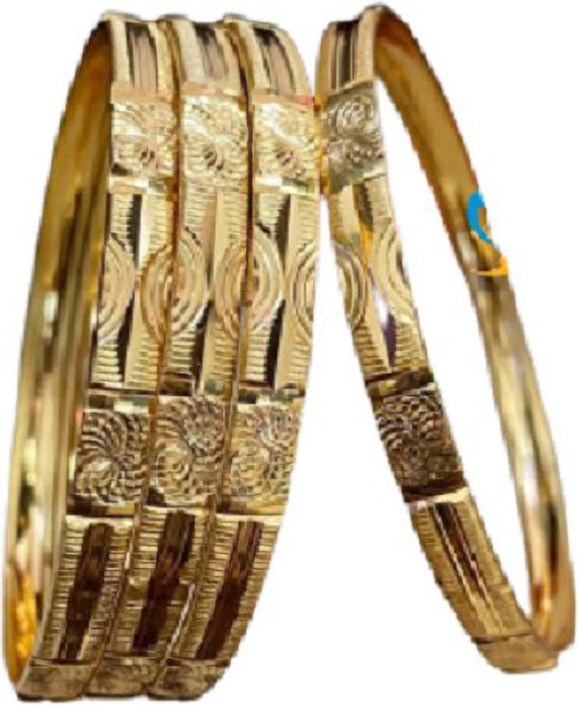 kalyani jewellers Brass Gold plated Bangle Price in India Buy kalyani jewellers Brass Gold plated Bangle Online at Best Prices in India Flipkart