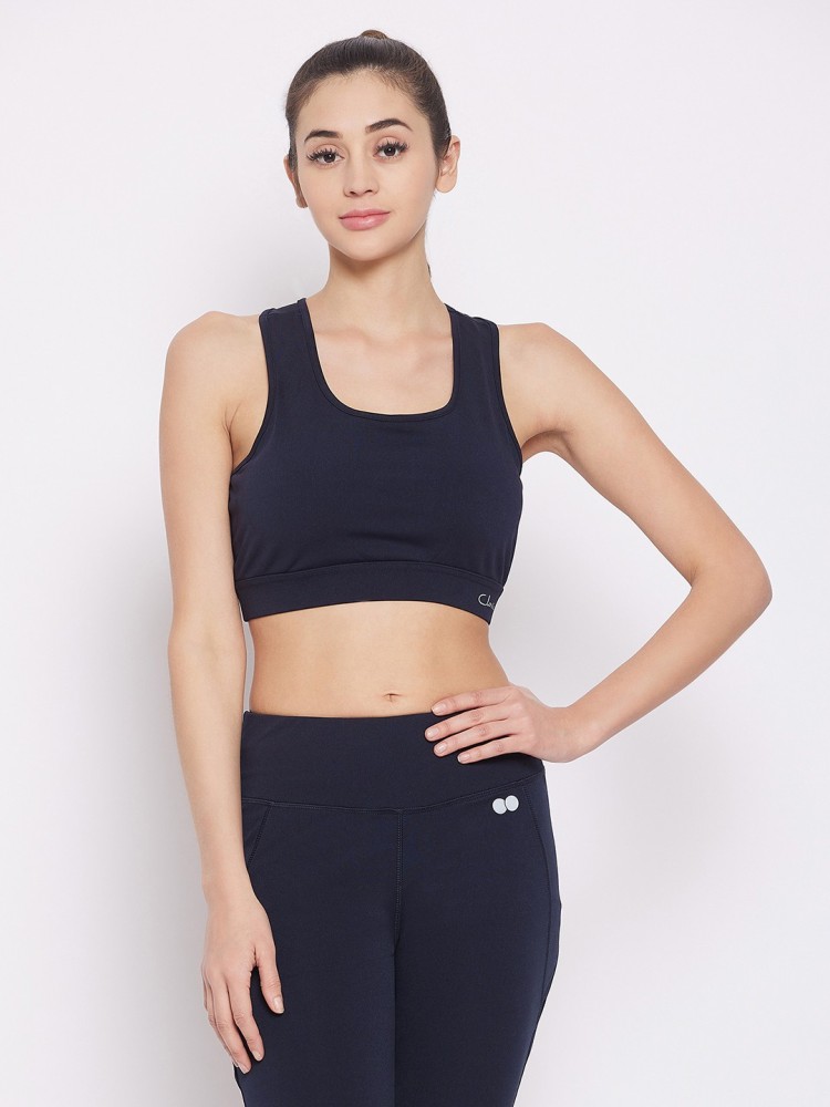 Buy Clovia Padded Sports Bra & Ankle-Length High-Rise Sports