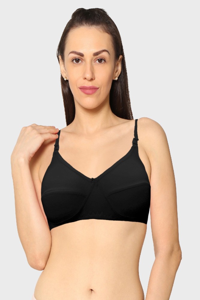 KAVYA Muskaan Regular White and Red Non Padded Bra For Womens/ Girls-38B  Women Full Coverage Non Padded Bra - Buy KAVYA Muskaan Regular White and  Red Non Padded Bra For Womens/ Girls-38B