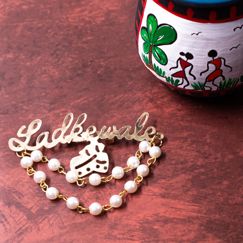 Ladkewale brooch for wedding top