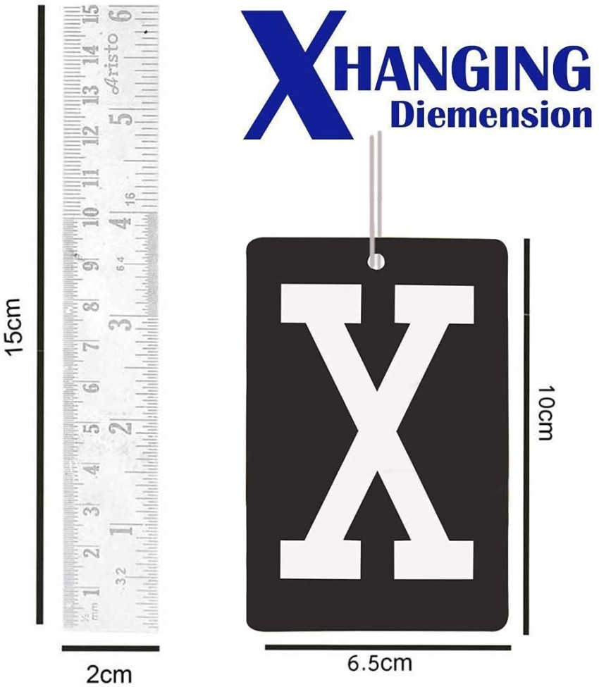 GZ99 X Sign Hanging Perfume Car Hanging Ornament Price in India - Buy GZ99 X  Sign Hanging Perfume Car Hanging Ornament online at
