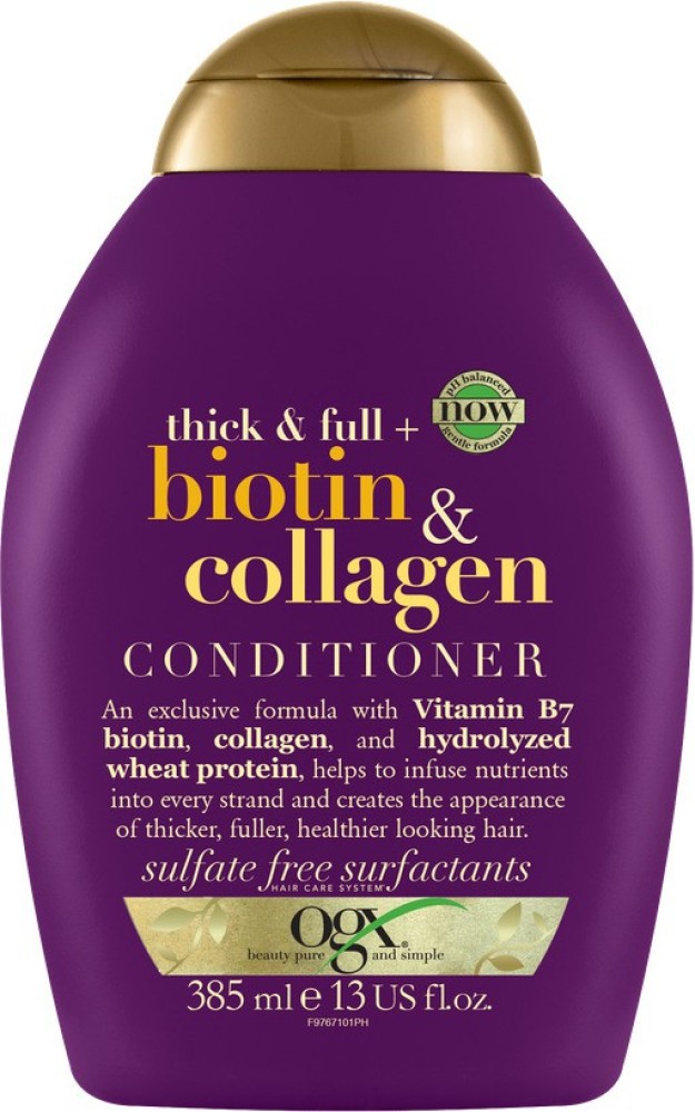 Biotin and collagen conditioner deals ogx