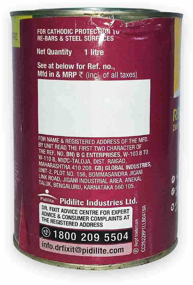 Dr fixit epoxy zinc primer 2025