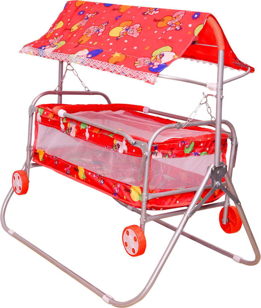 STEELOART Baby cradle With strong Metal body fram and beautiful design Buggy Pram Buy Pram in India Flipkart