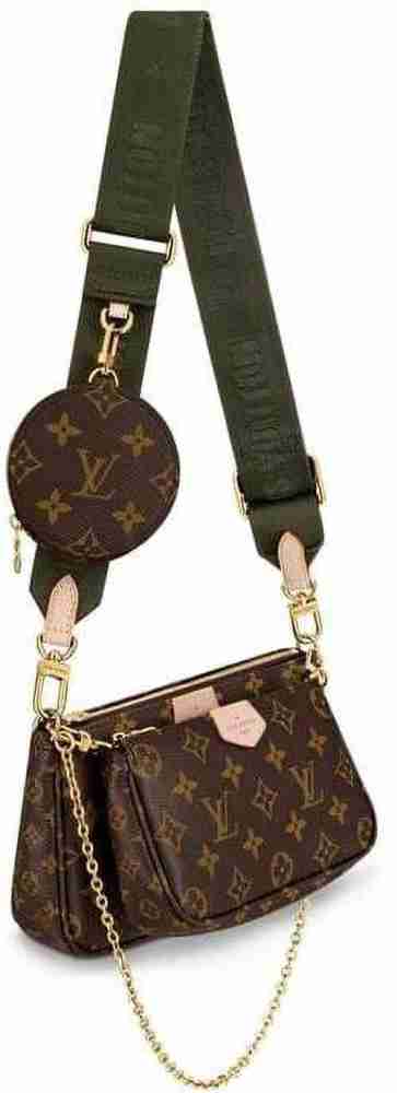 Buy LV Women Brown Sling Bag Tan Online @ Best Price in India