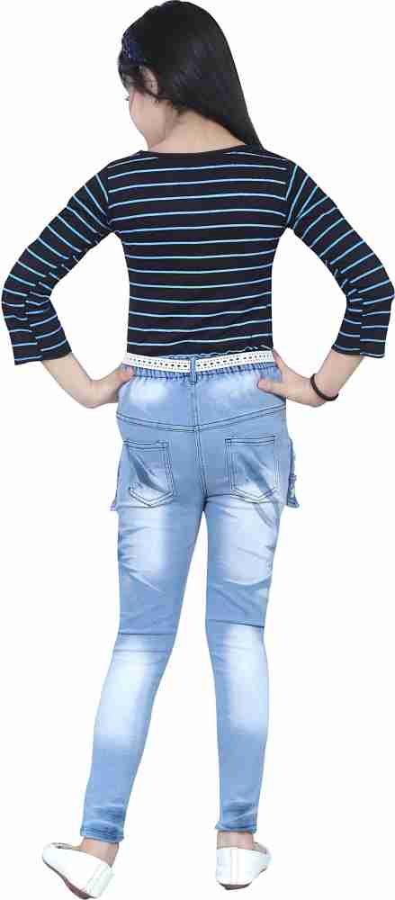 Flipkart girl store jeans top