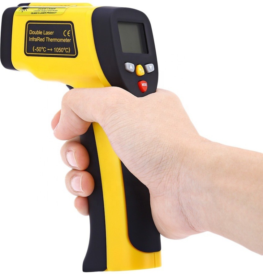Real Instruments -50 To +1050 Non Contact Industrial Infrared Thermometer  1000 Degree Pyrometer Thermometer with Fork Kitchen Thermometer Price in  India - Buy Real Instruments -50 To +1050 Non Contact Industrial Infrared