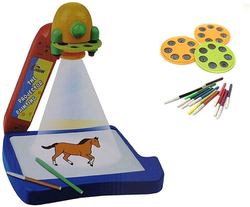 Projector Learning and Drawing Painting Set, Kids Drawing