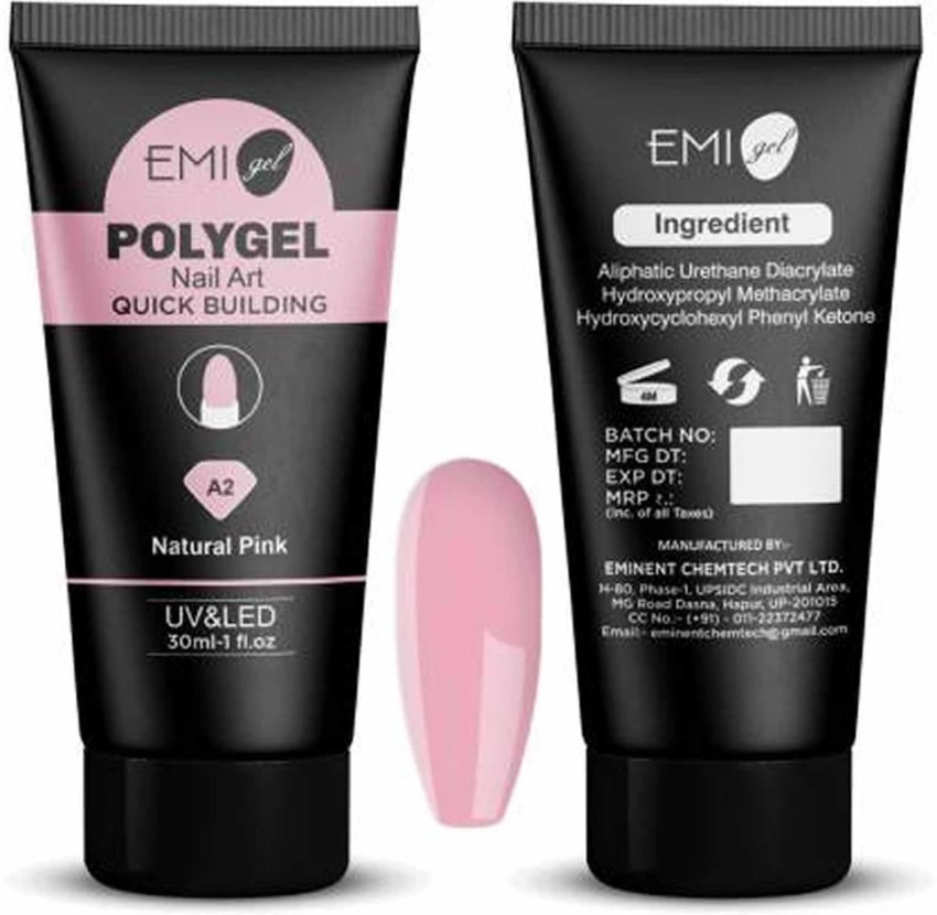 LikeUp Best Natural Pink nails Poly gels Quick Building Nail Art Tips UV  Lamp Gel 30ml - Price in India, Buy LikeUp Best Natural Pink nails Poly gels  Quick Building Nail Art