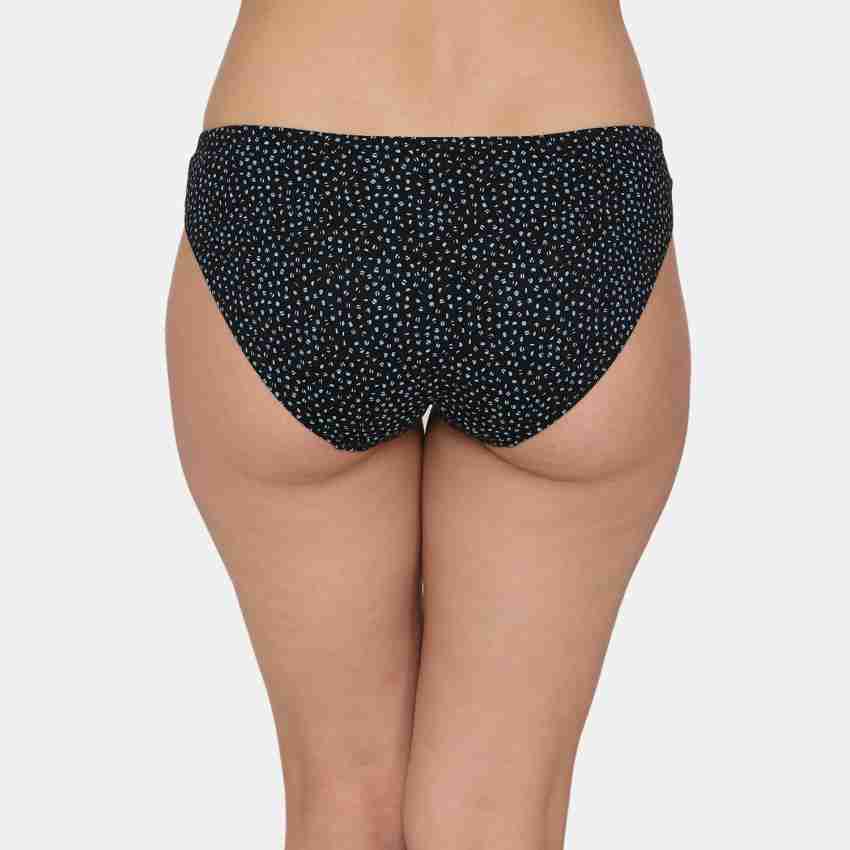 Buy Zivame Low Rise Cotton Cheeky Panty - Garnet at Rs.120 online