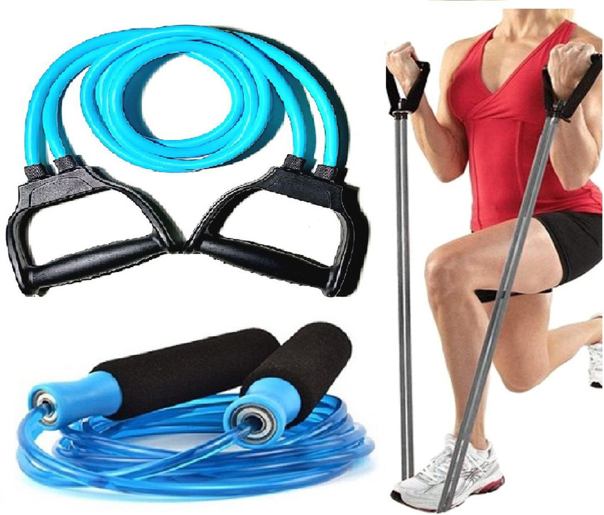 Buy SIDHMART Resistance Band Skipping Rope Full Body Workout Stretching Fitness Resistance Tube Online at Best Prices in India Fitness Flipkart