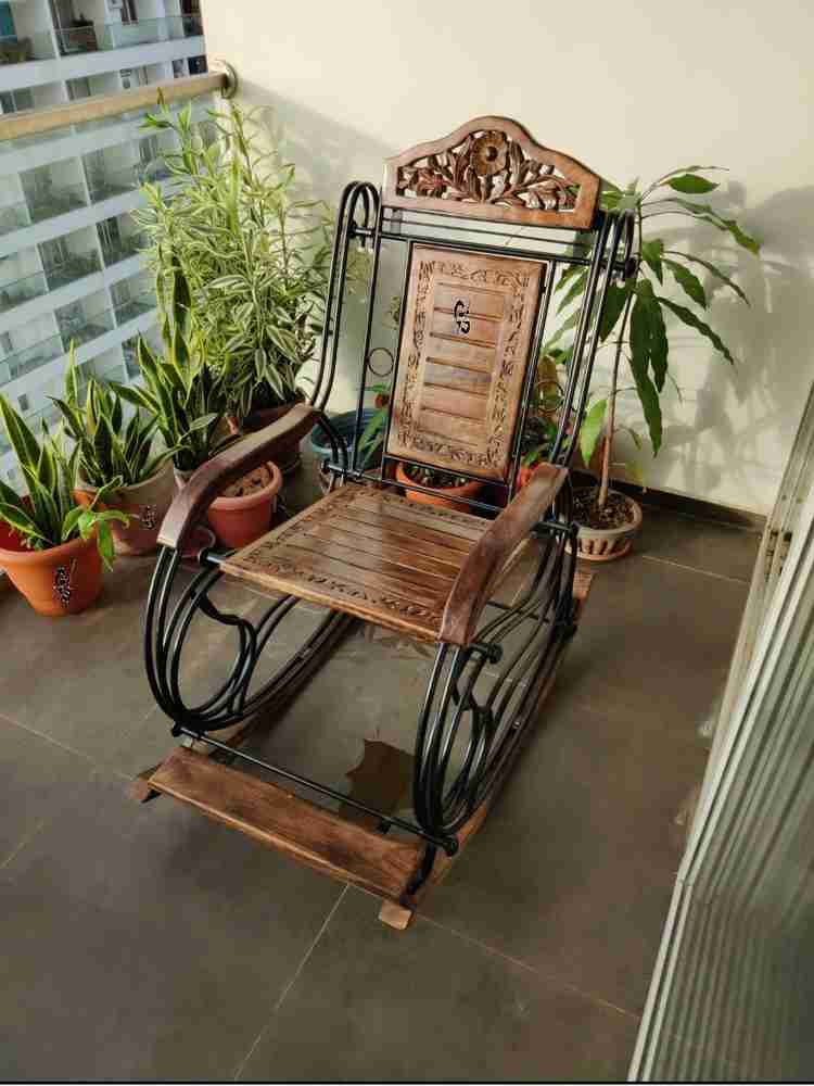 Iron rocking hotsell chairs