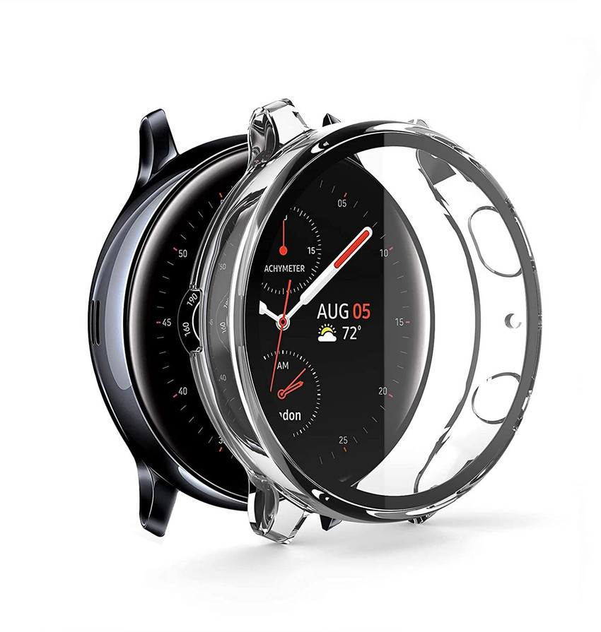 RAGRO Tempered Glass Guard for Samsung Galaxy Watch Active 2 44mm built in Screen Protector With Bumper Case RAGRO Flipkart