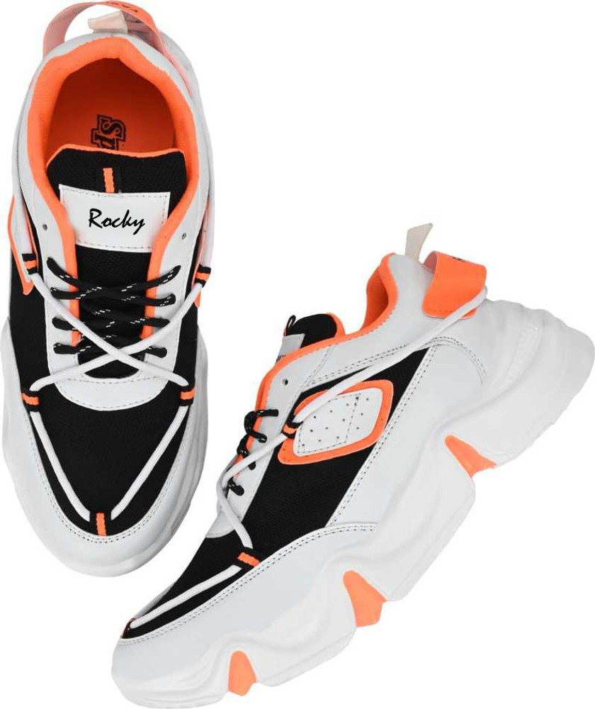Rocky Footwear Latest Stylish Casual Sneakers Orange For Men