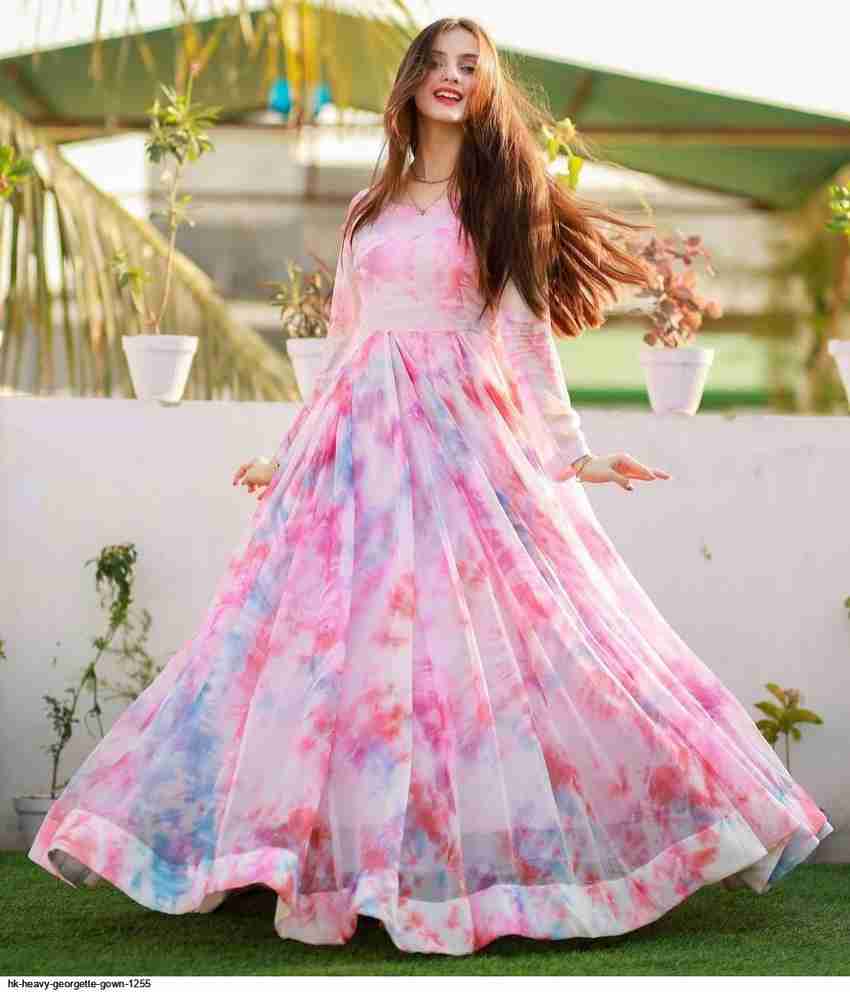 Flipkart long frock on sale