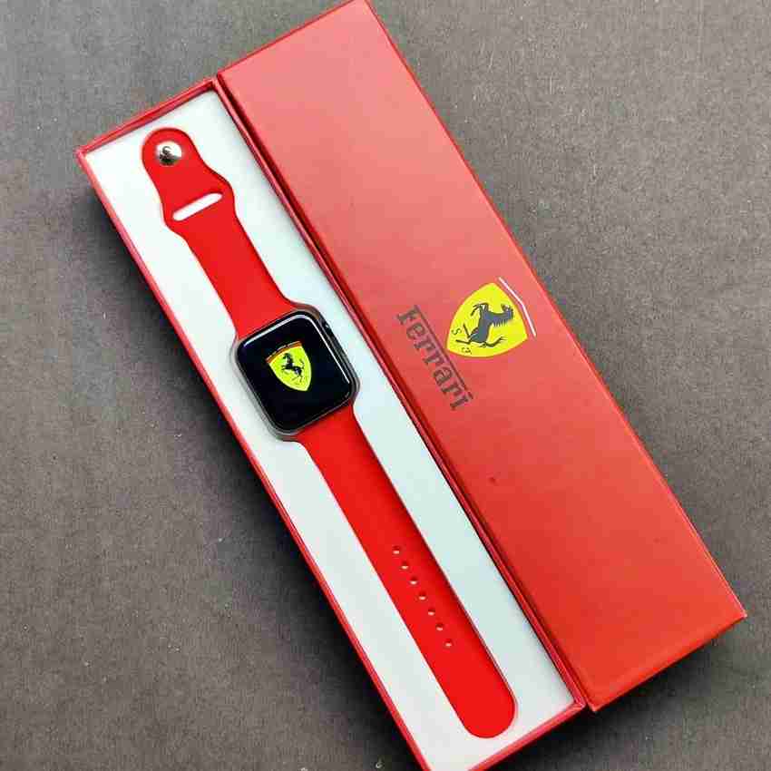 BTC Series 6 Ferrari Edition Smartwatch Price in India Buy BTC Series 6 Ferrari Edition Smartwatch online at Flipkart