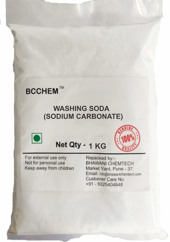 BCCHEM WASHING SODA 1000GM Stain Remover Price in India - Buy