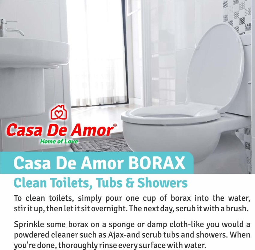 Casa De Amor Borax Powder, 100% Pure with Whitening & Cleaning Power