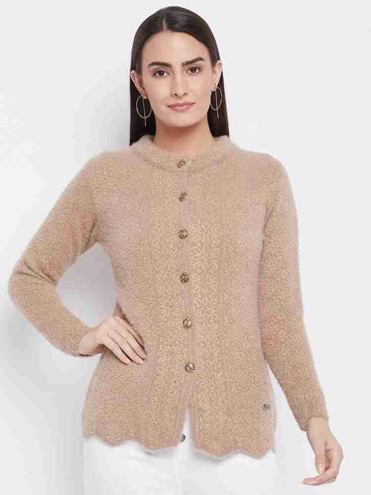 DUKE Self Design Round Neck Casual Women Beige Sweater Buy DUKE Self Design Round Neck Casual Women Beige Sweater Online at Best Prices in India Flipkart