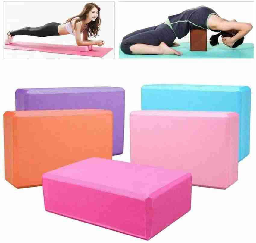 Yoga Foam Wedge Blocks (Pair) Soft Wrist Wedge, Exercise