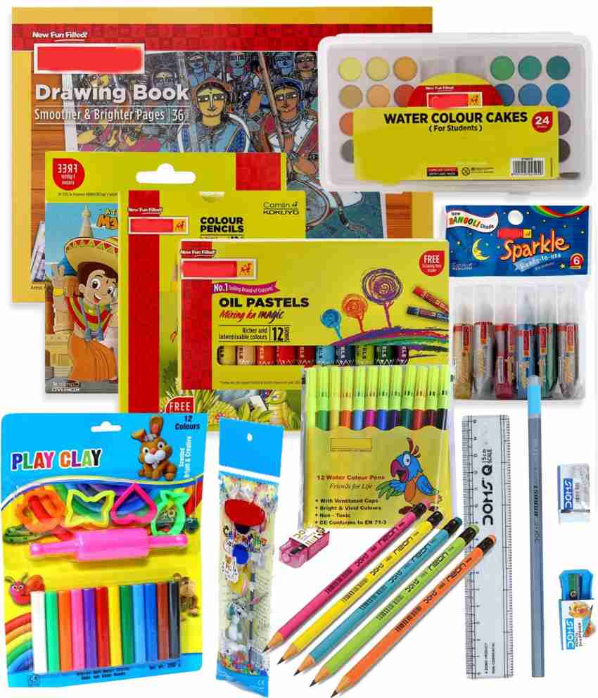 YAKONDA Stationery items/Drawing set/Drawing book - Painting  Kit