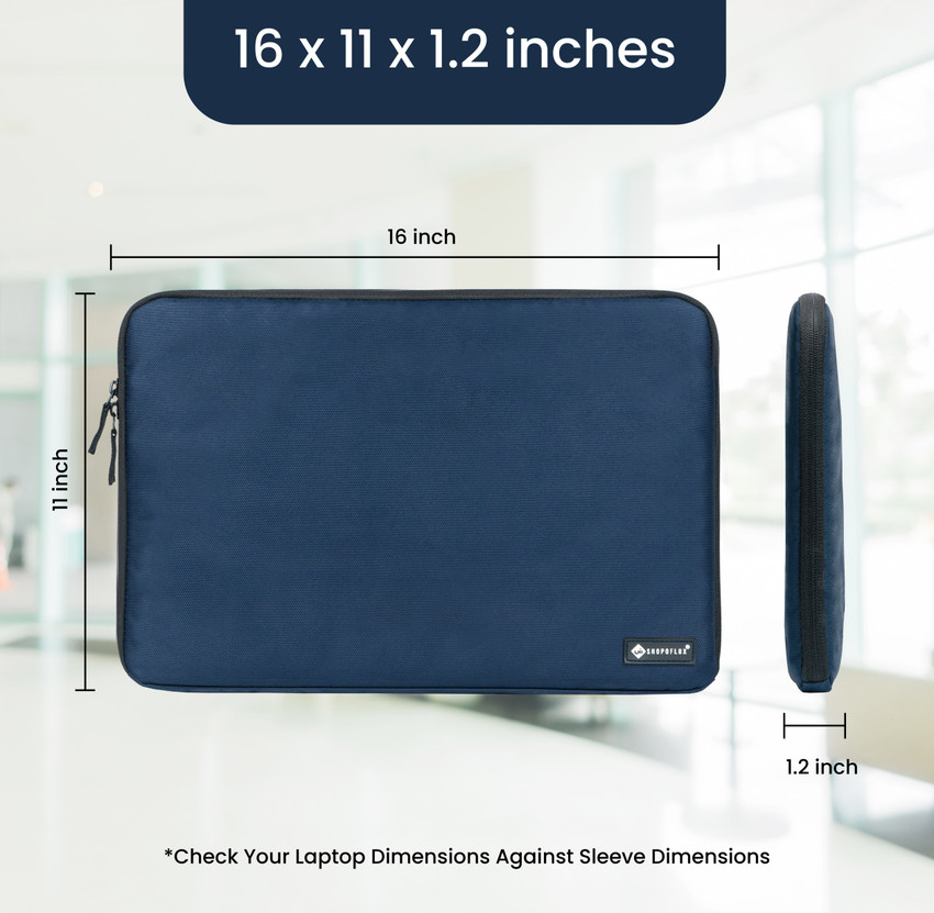 Flipkart Shopoflux 16 Inch Laptop Sleeve Slip Case Cover Bag for Men and Women with Handle Waterproof Laptop Sleeve Cover Laptop Sleeve Cover