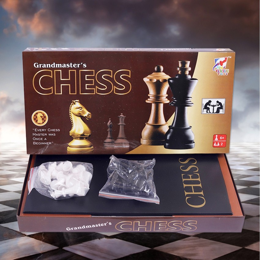 VTG Chessmaster Choice Of Champions Wooden Natural Burgundy Complete No  Board