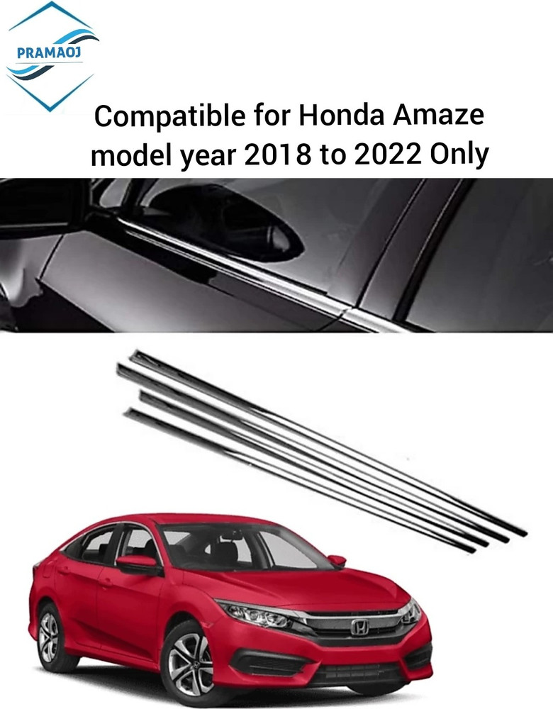 Honda amaze window visor discount