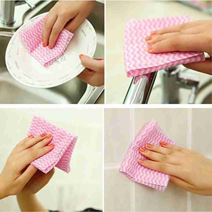 Reusable Cleaning Wipes Rolls Cleaning Cloth for Kitchen and