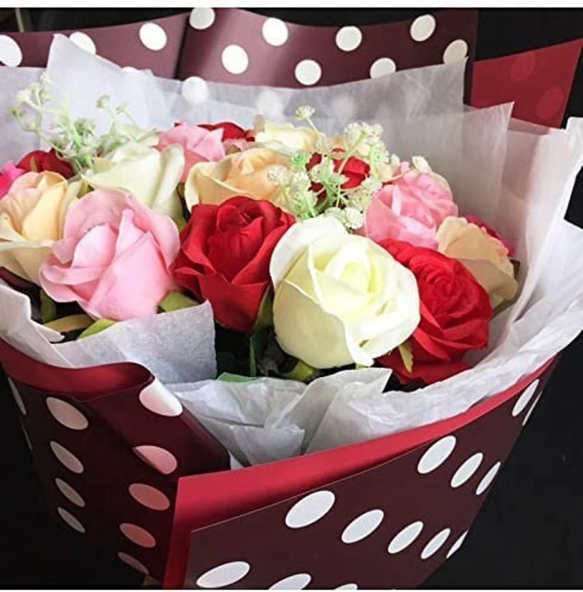 Flower bouquet wrapping deals paper