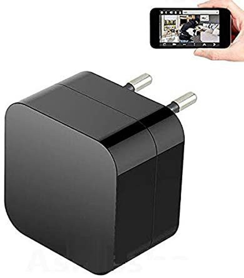 Wifi wall charger hidden spy camera sales