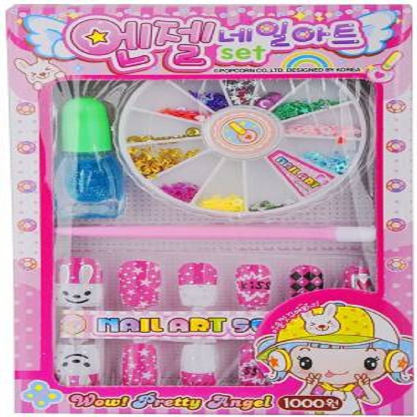 SUPPER BEAUTY Nail Art kit For Kids Girls And Baby Girls - Price in India,  Buy SUPPER BEAUTY Nail Art kit For Kids Girls And Baby Girls Online In  India, Reviews, Ratings