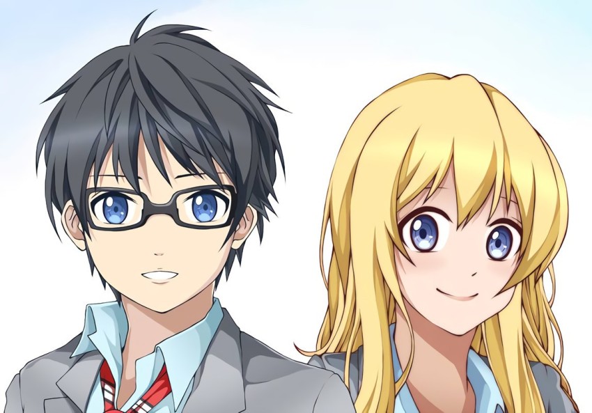 Your Lie In April Anime Shigatsu Wa Kimi No Uso Matte Finish Poster Paper  Print - Animation & Cartoons posters in India - Buy art, film, design,  movie, music, nature and educational