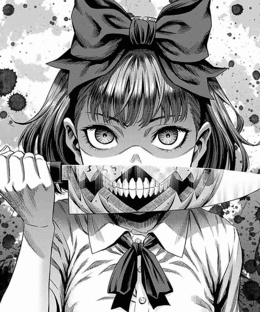 Manga Anime Gore Knife Dark Hd Matte Finish Poster Paper Print