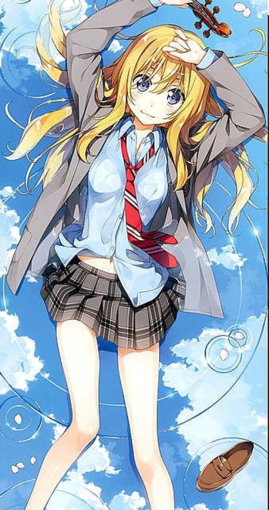 Poster Villa Miyazono Kaori Shigatsu Wa Kimi No USO Anime Anime Series  Matte Finish Paper Poster Print (Multicolor) PV-340 : : घर और किचन