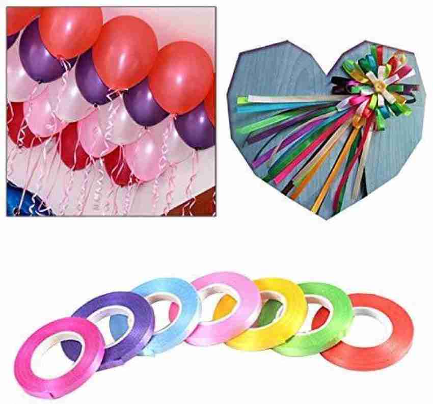 RJV Global Solid Balloon Curling Ribbon for