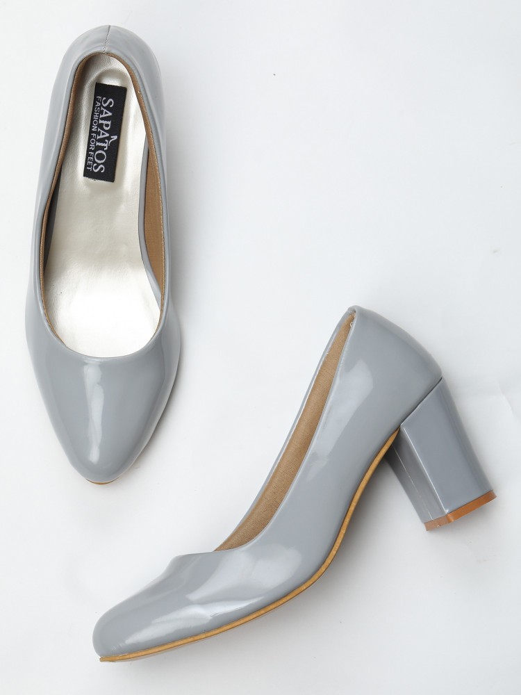 Grey sale ladies heels