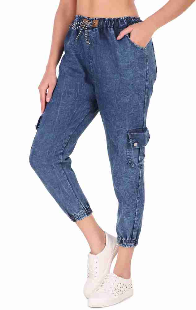 classy looks Jogger Fit Women Blue Jeans Buy classy looks Jogger